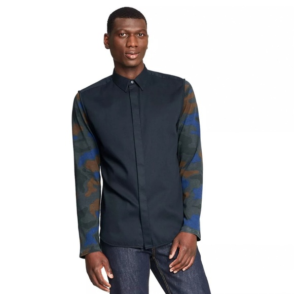 3.1 Phillip Lim Camo Print Shirt NWT - Picture 2 of 3